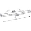 Halsketting display - 0400100716W - Joalpe