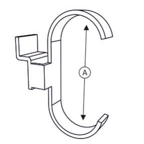 Horloge display - 0400100720W - Joalpe