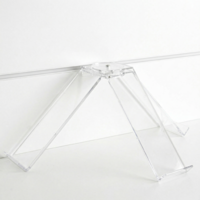 Schoendisplay drievoudig frontstop - 0400100733W - Joalpe