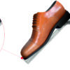 Schoendisplay drievoudig frontstop - 0400100733W - Joalpe