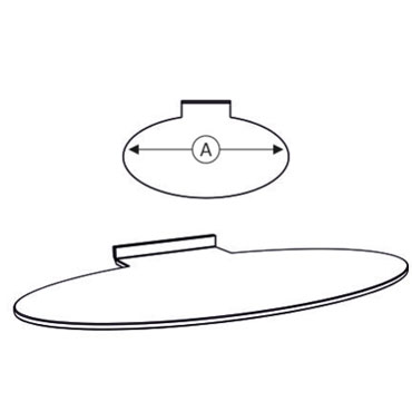 Schoenschap ovaal - 0400100828W - Joalpe