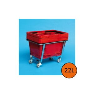 Trolley winkelmand 22L