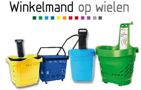 Winkelmanden op wielen