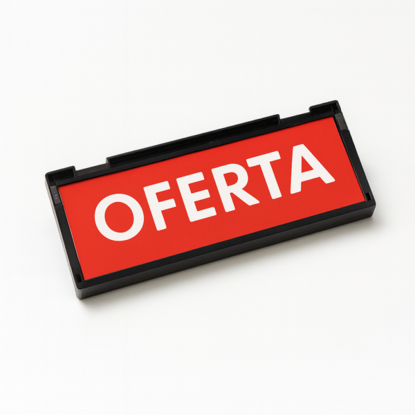 Price Holder 90x35mm Cassette Handwritten or Customisable - 0150418721 - Joalpe
