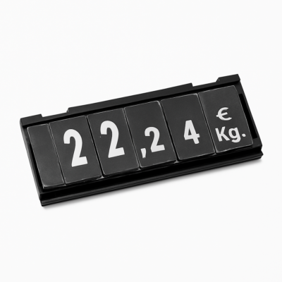 Price Holder 90x35mm Alphanumeric Cassette - 0150418720 - Joalpe
