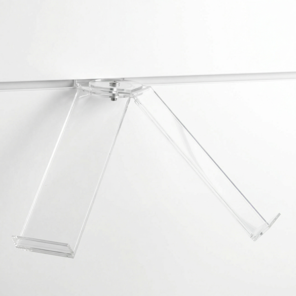 Schoendisplay dubbel frontstop - 0400100731W - Joalpe