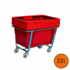 Trolley winkelmand 22L - 0670401920 - Joalpe