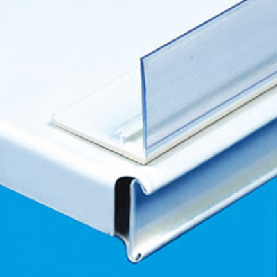Zelfklevend Snap-On profiel van 1000 mm met witte dubbelzijdige tape